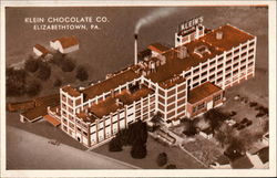 Klein Chocolate Co Elizabethtown, PA Postcard Postcard