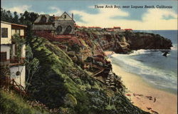 Three Arch Bay Laguna Beach, CA Postcard Postcard