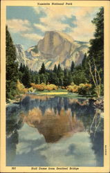 Yosemite National Park California Postcard Postcard