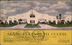 Alamo Plaza Hotel Courts Baton Rouge, LA Postcard Postcard