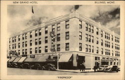 New Grand Hotel Postcard