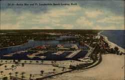 Bahia Mar and Ft. Lauderdale Beach Looking North Postcard