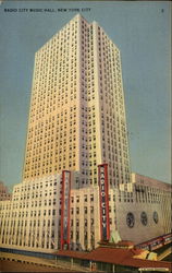 Radio City Music Hall New York, NY Postcard Postcard