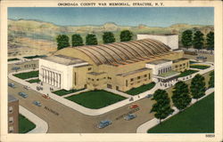 Onondaga County War Memorial Postcard