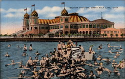 Saltair Pavilion Salt Lake City, UT Postcard Postcard