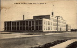 Thomas A. Edison Vocational School Postcard