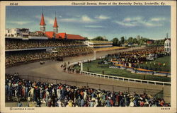 Churchill Downs, Home of the Kentucky Derby Louisville, KY Postcard Postcard