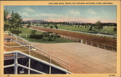 Oaklawn Race Track Hot Springs National Park, AR Postcard Postcard