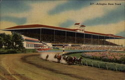 Arlington Race Track Postcard