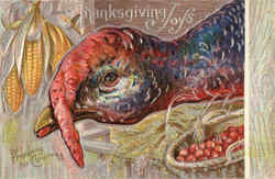 Thanksgiving Joys Postcard