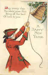 A Happy New Year Postcard