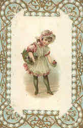 Little Girl Postcard