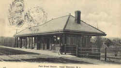 Park Street Station Postcard