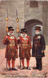 Yeomen of the Guard (State and Undress Uniform) Tuck's Oilette Series Postcard Postcard