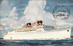 Matson Lines Luxury Liner Lurline Postcard