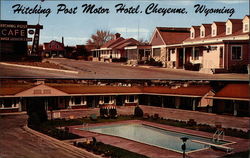 Hitching Post Motor Hotel Postcard