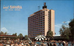 Hotel Sahara Las Vegas, NV Postcard Postcard