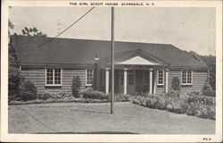 The Girl Scout House Postcard