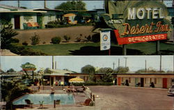 Desert Inn Motel El Centro, CA Postcard Postcard