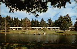 Tri-Terrace Motel Postcard