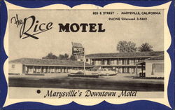 The Rice Motel Postcard