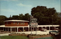 Sherwood Motel Postcard