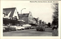 Shipping Place, Business District Postcard