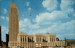 Gulf and Federal Reserve Buildings Pittsburgh, PA Postcard Postcard