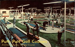 Putt-Putt Golf Courses: America's Quality Putting Courses Postcard Postcard