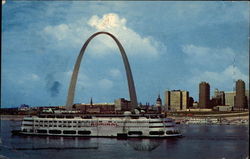 'Gateway to the West' St. Louis, MO Postcard Postcard