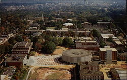 Aerial view of campus - North Carolina State University Raleigh, NC Postcard Postcard