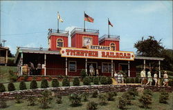 Ticket Office & Entrance Postcard