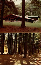 Whispering Pines United Methodist Camp Postcard