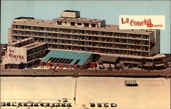 La Concha Hotel Motel Atlantic City, NJ Postcard Postcard