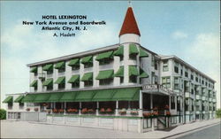 Hotel Lexington Atlantic City, NJ Postcard Postcard