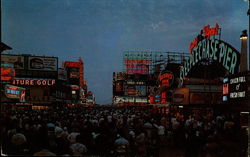 Atlantic City Boardwalk New Jersey Postcard Postcard