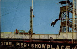 The World Famous Diving Horse Atlantic City, NJ Postcard Postcard