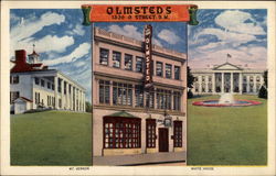 Omsteds, 1336 G Street, NW Postcard