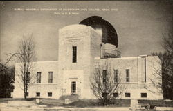 Burrell Memorial Observatory at Baldwin Wallace College Berea, OH Postcard Postcard