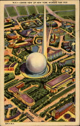 World's Fair Center View Postcard