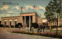 YMCA Building New York World's Fair 1940 Postcard Postcard