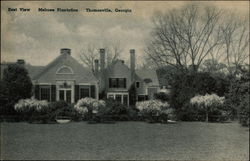 East View of Melrose Plantation Postcard