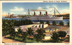 Amphitheater and Port Postcard