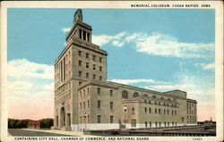 Memorial Coliseum Postcard