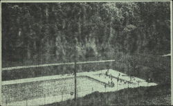 The James Oosterling Swimming Pool, Camp Jolly Acres White Hall, MD Postcard Postcard