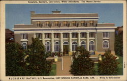 Buckstaff Baths Hot Springs National Park, AR Postcard Postcard