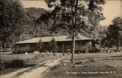 The Lodge at Camp Sequoyah Asheville, NC Postcard Postcard