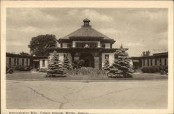 Administration Bldg., Ontario Hospital Whitby, ON Canada Postcard Postcard