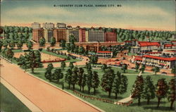 Country Club Plaza Postcard