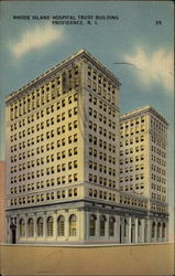 Rhode Island Hospital Trust Building Postcard